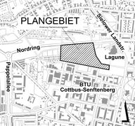 Geltungsbereich Änderung Flächennutzungsplan Sondergebiet Forschung und Entwicklung Teilbereich 1