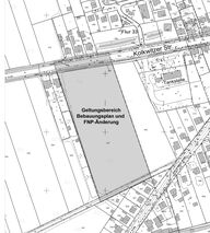 Plangebiet "Kolkwitzer Straße Süd 1"