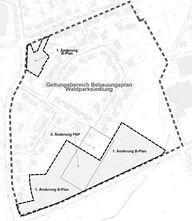 Geltungsbereiche der Planänderungen