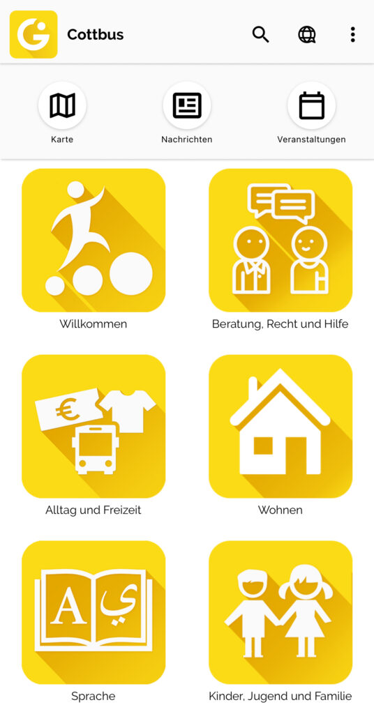 Integreat-App Cottbus