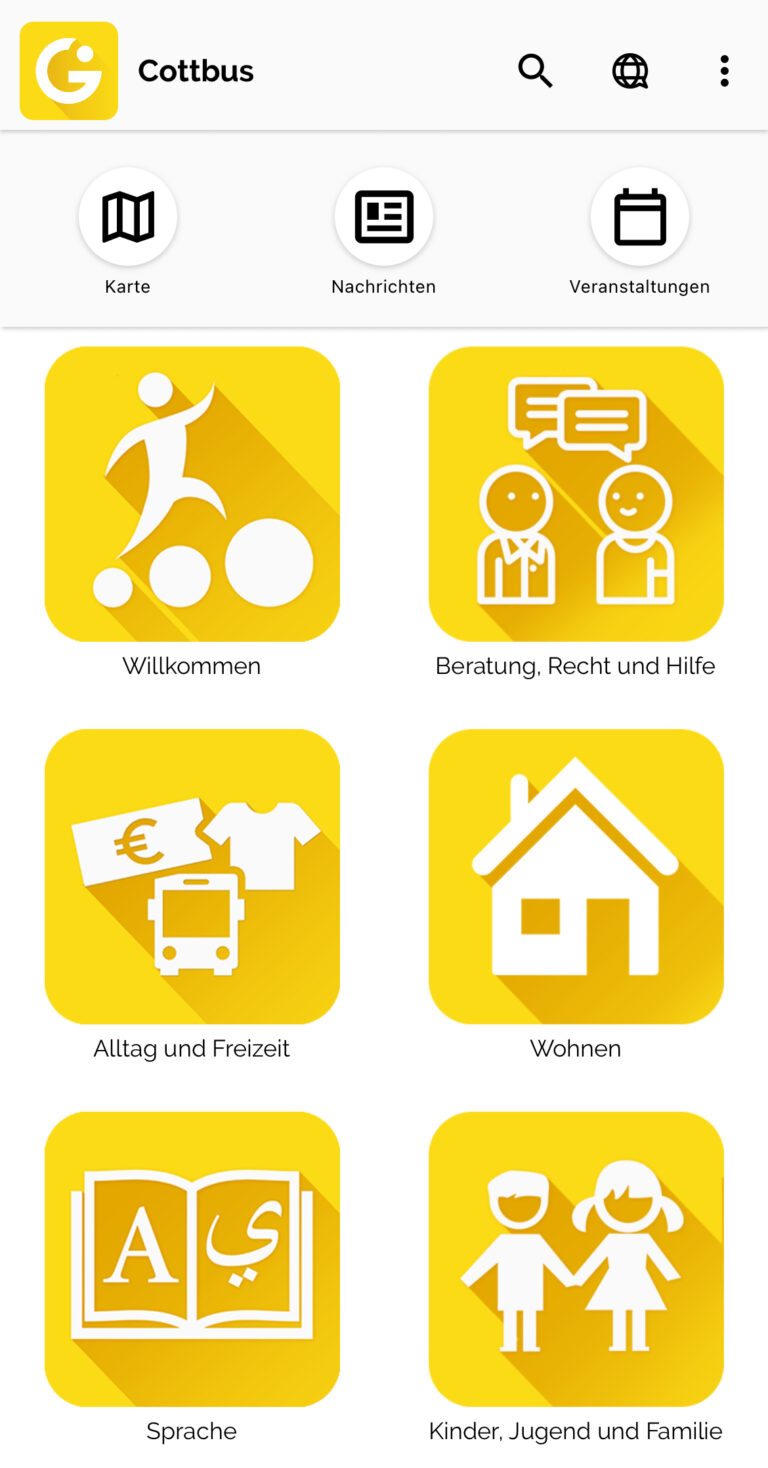 Integreat-App Cottbus