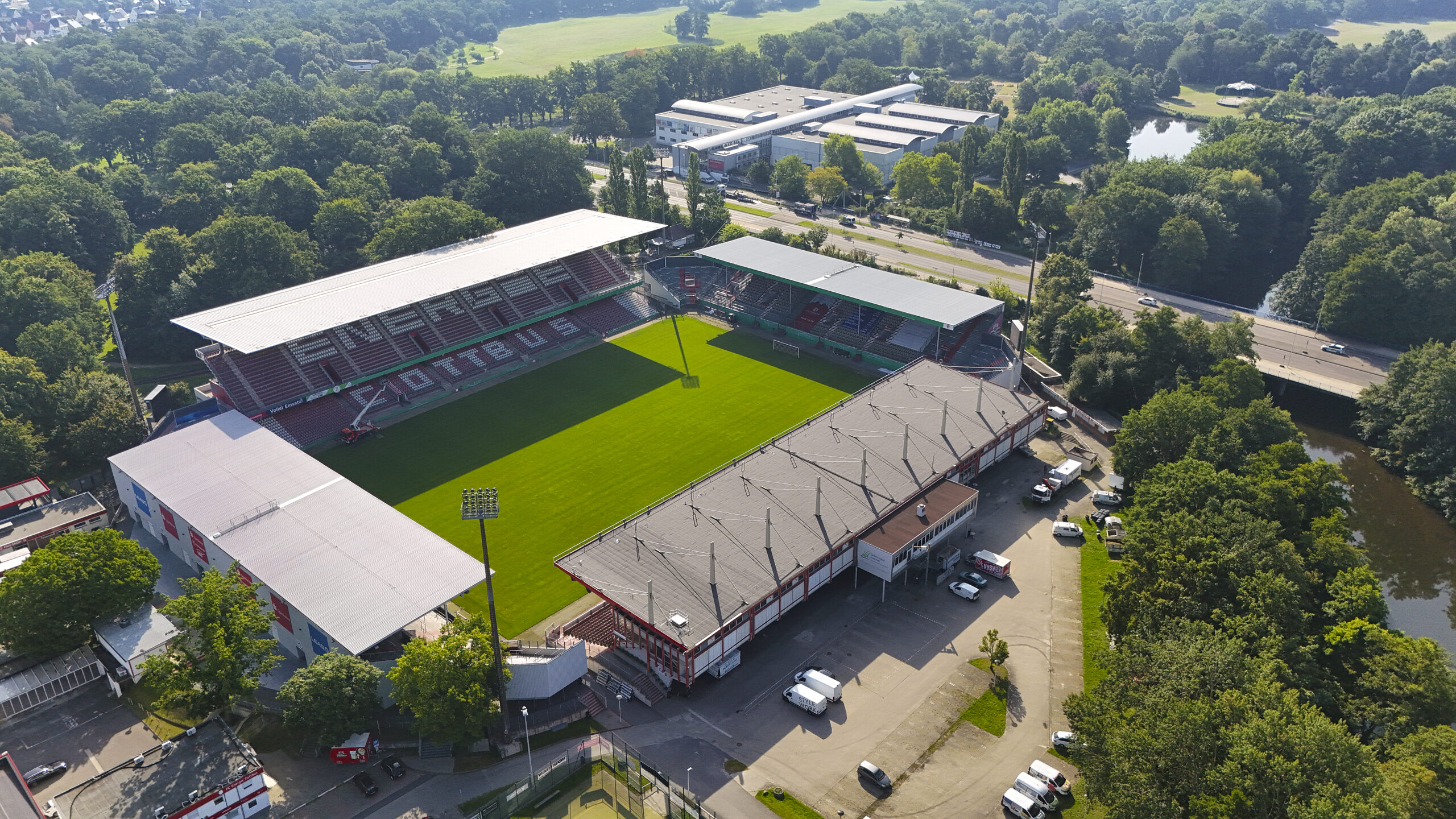 LEAG Energie Stadion in Cottbus